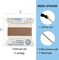 Griffin Nylon Bead Cord Perlseide – Size 5 (0.65mm) – 2 Meters per Card – Stainless Steel Needle Attached – for Knotting Pearls, Gemstones, Crystals and Beads